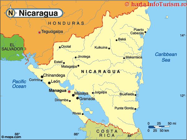 harta Nicaragua